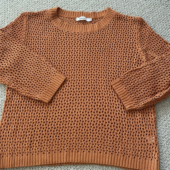 Anrabess Sweaters - Anrabess open knit sweater